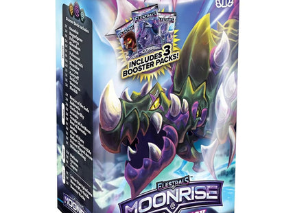 Gamers Guild AZ Elestrals TCG: Moonrise Fulgoryx Starter Deck with 3 Booster Packs Discontinue