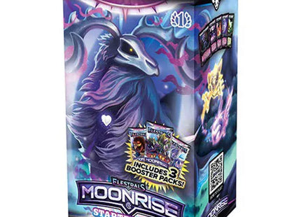 Gamers Guild AZ Elestrals TCG: Moonrise Posthumoose Starter Deck with 3 Booster Packs Discontinue