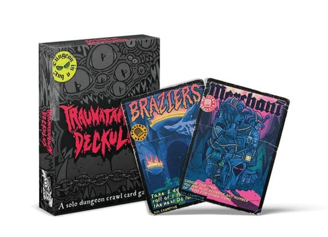 Gamers Guild AZ Eligos Games Traumatarium: Deckulus - A Solo Dungeon Crawler Card Game Kickstarter