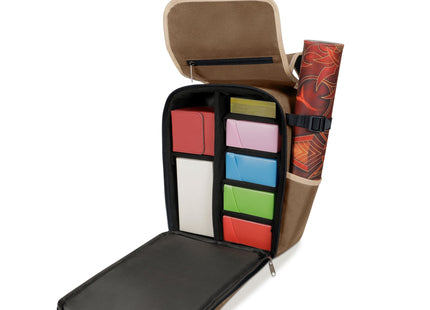 Gamers Guild AZ Enhance Gaming Enhance: Designer Edition Small TCG Backpack - Tan (Pre-Order) AGD