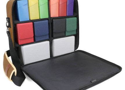 Gamers Guild AZ Enhance Gaming Enhance: Designer Edition TCG Shoulder Bag Tan (Pre-Order) ACD Distribution