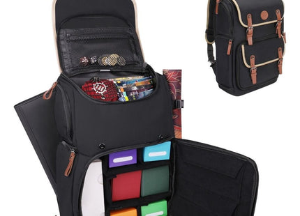 Gamers Guild AZ Enhance Gaming Enhance: Designer Edition Trading Card Storage Backpack - Black ACD Distribution