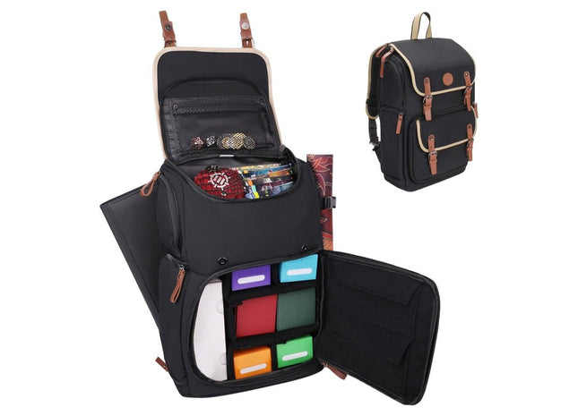 Gamers Guild AZ Enhance Gaming Enhance: Designer Edition Trading Card Storage Backpack - Black ACD Distribution