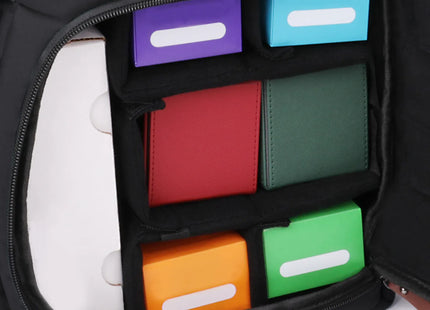 Gamers Guild AZ Enhance Gaming Enhance: Designer Edition Trading Card Storage Backpack - Black ACD Distribution