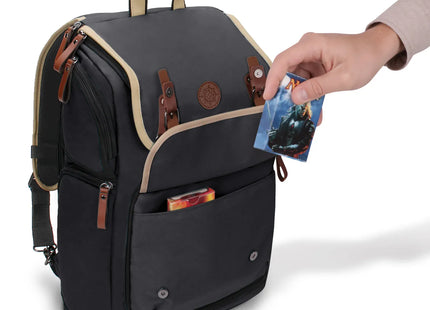 Gamers Guild AZ Enhance Gaming Enhance: Designer Edition Trading Card Storage Backpack - Black ACD Distribution