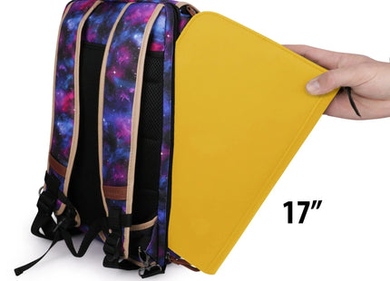 Gamers Guild AZ Enhance Gaming Enhance: Designer Edition Trading Card Storage Backpack - Galaxy ACD Distribution