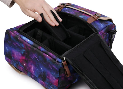 Gamers Guild AZ Enhance Gaming Enhance: Designer Edition Trading Card Storage Backpack - Galaxy ACD Distribution