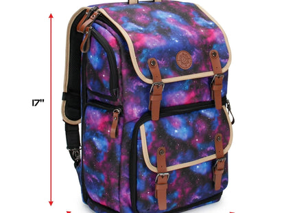 Gamers Guild AZ Enhance Gaming Enhance: Designer Edition Trading Card Storage Backpack - Galaxy ACD Distribution