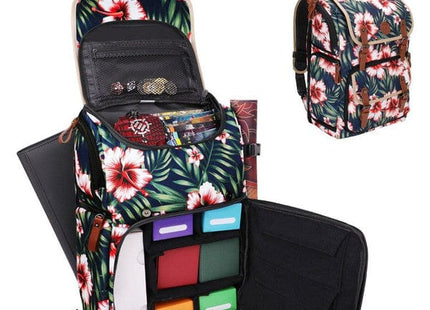 Gamers Guild AZ Enhance Gaming Enhance: Designer Edition Trading Card Storage Backpack - Tropical ACD Distribution