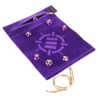 Gamers Guild AZ Enhance Gaming Enhance: Roll on a Scroll - Dice Mat & 7-Dice Set - Purple ACD Distribution