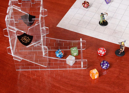 Gamers Guild AZ Enhance Gaming RPG Castle Dice Tower Tray (Pre-Order) AGD