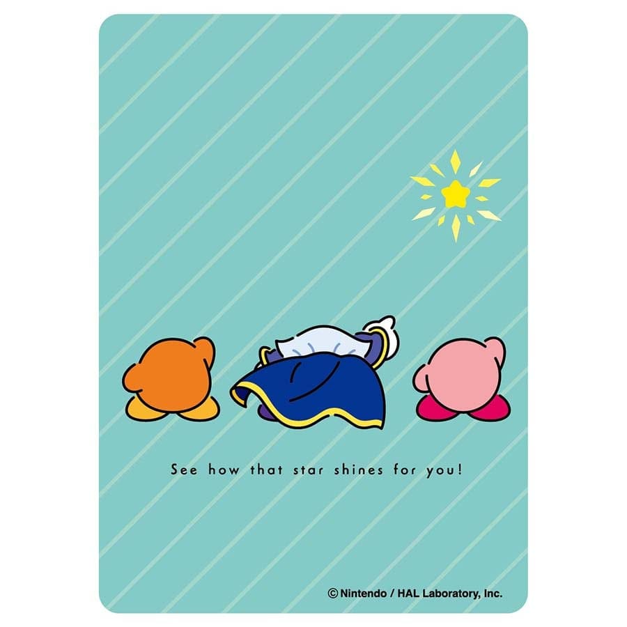 ensky card sleeves Kirby Play with Waddle Dee Character Sleeve Ichibanboshi (EN-1500) (Card Sleeve)