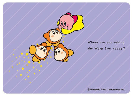 Gamers Guild AZ Ensky Ensky Card Sleeves: Kirby Play With Waddle Dee - Riding The Warp Star (Pre-Order) GTS