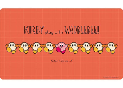 Gamers Guild AZ Ensky Ensky Playmat: Kirby Play With Waddle Dee - Perfect Fit (Pre-Order) GTS
