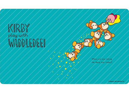 Gamers Guild AZ Ensky Ensky Playmat: Kirby Play With Waddle Dee - Riding The Warp Star (Pre-Order) GTS
