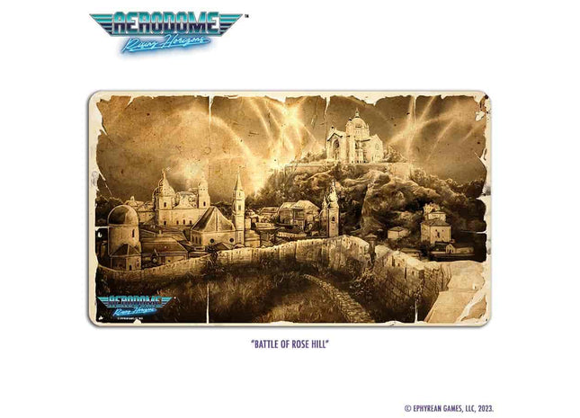 Gamers Guild AZ Ephyrean Games Aerodome: Battle Of Rose Hill Game Mat GTS
