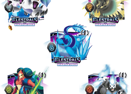 Gamers Guild AZ Eternals Elestrals: Base Set - Starter Deck (Set of 5) (Pre-Order) Gamers Guild AZ