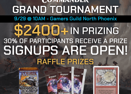 Gamers Guild AZ Event Tickets Gamers Guild Presents - CEDH Grand Tournament - 09/29/24 @ NPHX - 10:00am Gamers Guild AZ