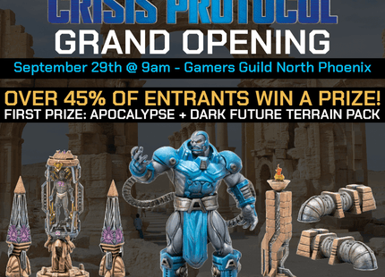 Gamers Guild AZ Event Tickets Gamers Guild Presents - Marvel Crisis Protocol Grand Opening Tournament  - 09/29/24 @ NPHX - 9:00 AM Gamers Guild AZ