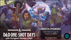 Gamers Guild AZ Event Tickets Kage's RPG Room - Official Dungeons & Dragons One-Shot Adventures - Thursdays 6PM Gamers Guild AZ