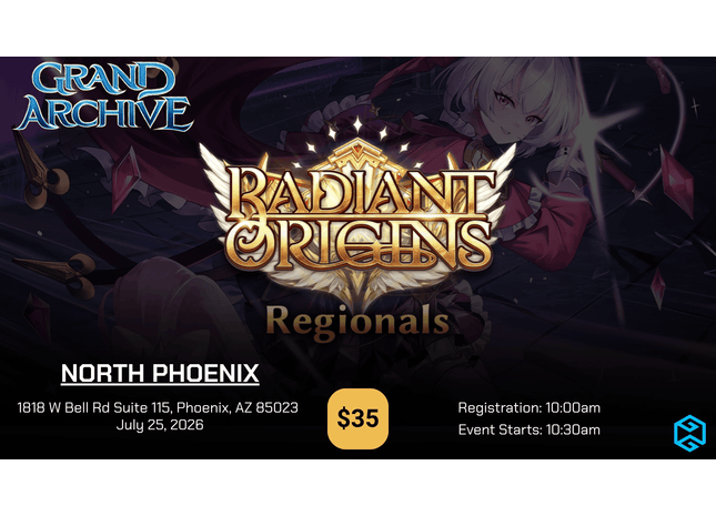 Gamers Guild AZ Event Tickets NPHX - 7/25 @ 10:30am - Grand Archive RDO Regionals Gamers Guild AZ