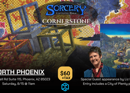 Gamers Guild AZ Event Tickets NPHX - 8/15 @ 11am - Sorcery Cornerstone Championship Gamers Guild AZ