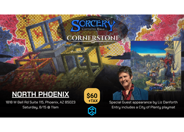 Gamers Guild AZ Event Tickets NPHX - 8/15 @ 11am - Sorcery Cornerstone Championship Gamers Guild AZ