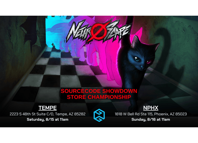 Gamers Guild AZ Event Tickets NPHX - 8/16 @ 11am - Neuroscape Sourcecode Showdown Store Championship Gamers Guild AZ
