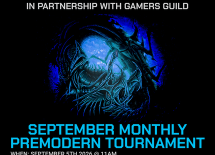 Gamers Guild AZ Event Tickets NPHX - 9/5 @ 11am - MTG Premodern Monthly Event Gamers Guild AZ
