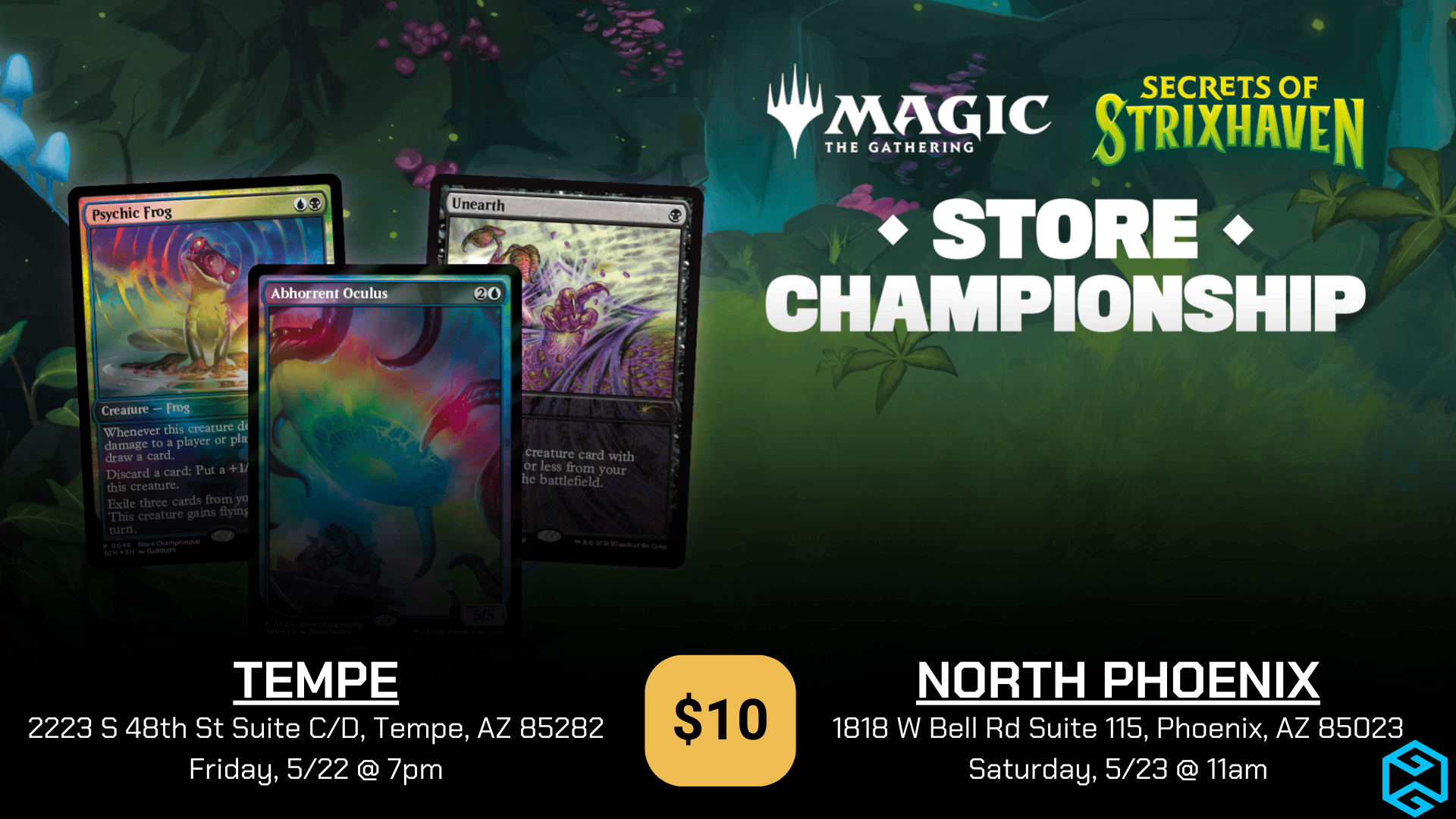 mtg card shops near me within 5 mi NPHX - 5/23 @ 11am