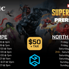 Gamers Guild AZ Event Tickets Tempe - 6/19 @ 3PM - MTG Marvel Superheroes Prerelease Gamers Guild AZ