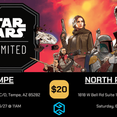 Gamers Guild AZ Event Tickets Tempe - 6/27 @ 11am - Star Wars Unlimited A Lawless Time Store Showdown Gamers Guild AZ