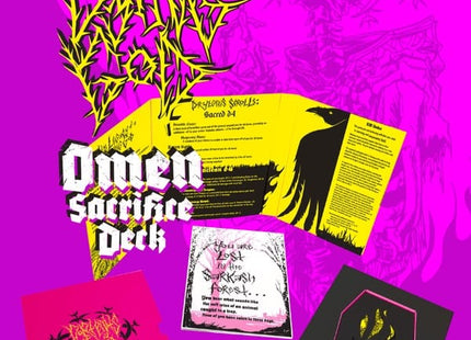 Gamers Guild AZ Exalted Funeral Games Portents of a Dying God: Mork Borg Omen Deck (Pre-Order) AGD