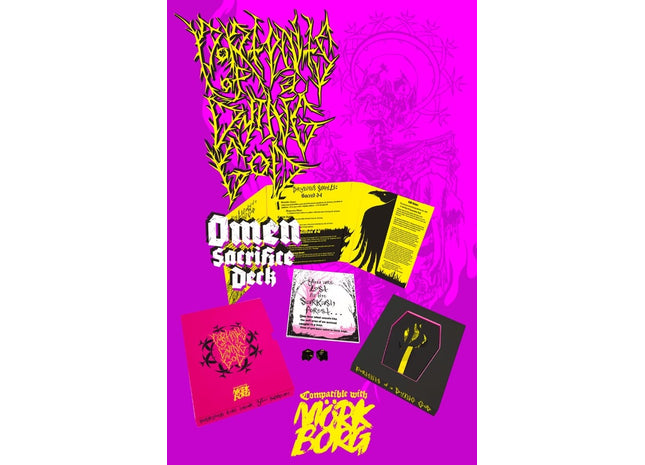 Gamers Guild AZ Exalted Funeral Games Portents of a Dying God: Mork Borg Omen Deck (Pre-Order) AGD