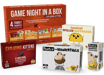 Gamers Guild AZ Exploding Kittens Exploding Kittens: Game Night Bundle GTS