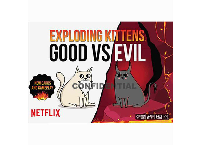 Gamers Guild AZ Exploding Kittens Exploding Kittens - Good vs. Evil (Pre-Order) GTS