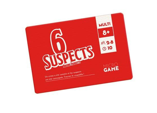 Gamers Guild AZ Family Games 6 Suspects Asmodee