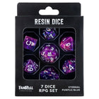 Gamers Guild AZ Fanroll 7-Set: Resin - Eternal Purple & Blue (Pre-Order) ACD Distribution