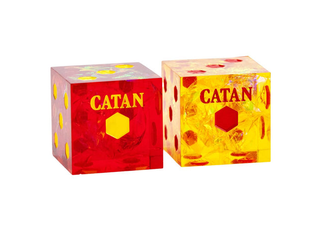 Gamers Guild AZ Fanroll CATAN: Sharp Edge Resin Dice Set (Pre-Order) ACD Distribution