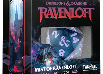 Gamers Guild AZ Fanroll D&D: Mists of Ravenloft D20 - Single Oversized Liquid Core (Pre-Order) ACD Distribution