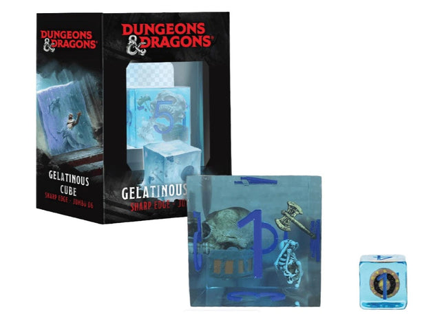 Gamers Guild AZ Fanroll Dungeons & Dragons Dice: Jumbo Gelatinous Cube D6 (Pre-Order) AGD