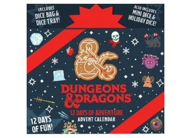 Gamers Guild AZ Fanroll FanRoll: Dice Advent Calendar - D&D 12 Dice of Adventure (Pre-Order) Southern Hobby