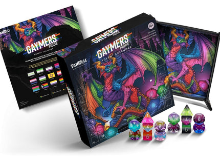 Gamers Guild AZ Fanroll FanRoll: Dice Advent Calendar - Pride Month 2025 - Black Friday Discontinue