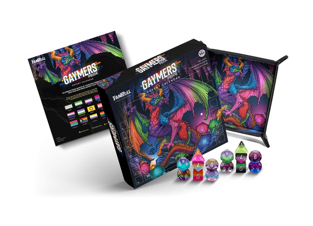 Gamers Guild AZ Fanroll FanRoll: Dice Advent Calendar - Pride Month 2025 - Black Friday Discontinue