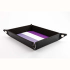 Gamers Guild AZ Fanroll FanRoll: Pride Fold Up Velvet Dice Tray - Asexual (Pre-Order) GTS