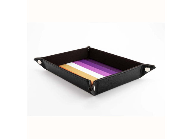 Gamers Guild AZ Fanroll FanRoll: Pride Fold Up Velvet Dice Tray - Lesbian (Pre-Order) GTS