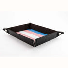 Gamers Guild AZ Fanroll FanRoll: Pride Fold Up Velvet Dice Tray - Transgender (Pre-Order) GTS