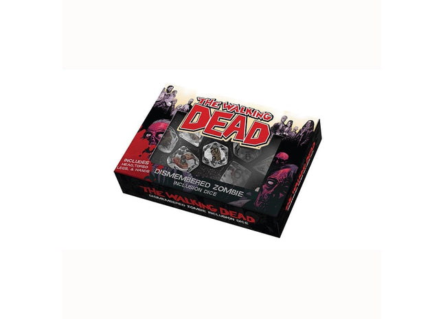 Gamers Guild AZ Fanroll Fanroll: The Walking Dead RPG - Zombie Resin Poly Dice Set GTS