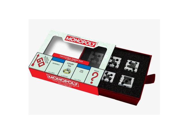 Gamers Guild AZ Fanroll Monopoly 22mm Dice Set: Token Dice ACD Distribution