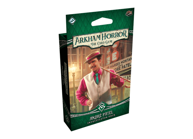 Gamers Guild AZ Fantasy Flight Games Arkham Horror: The Card Game - André Patel Investigator Deck (Pre-Order) Asmodee